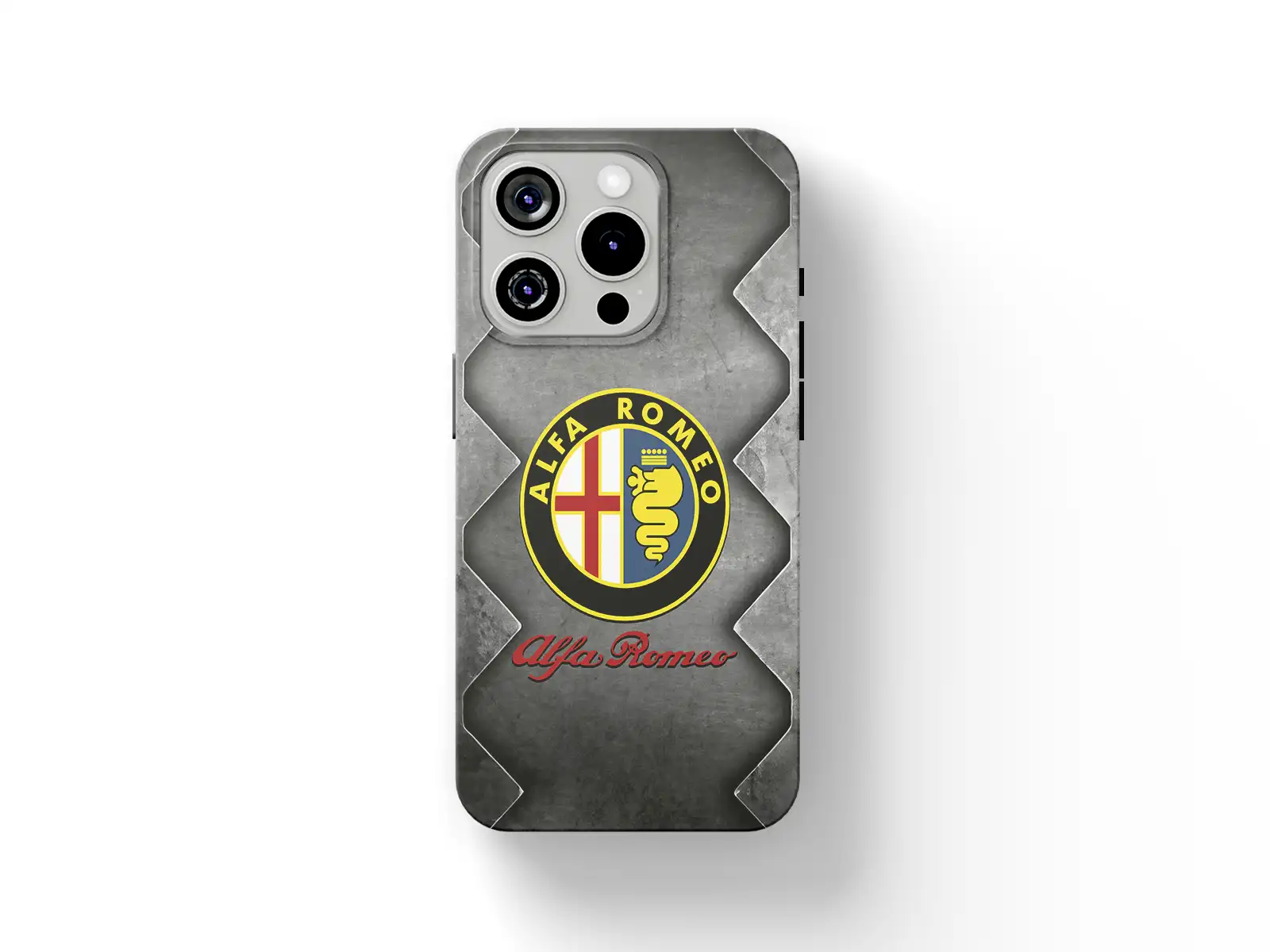 Alfa Romeo Coques Silicone Smartphone Look Minimal Classique